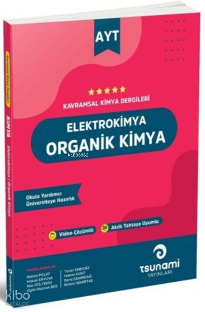9786050656473-1 Ayt Elektrokimya-Organik Kimya - Görsel 1