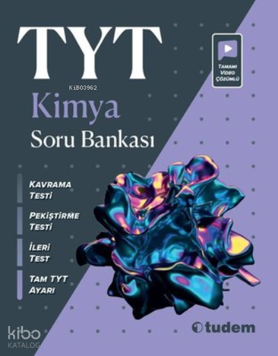 9786052856024-1 Tyt Kimya Soru Bankası - Görsel 1