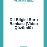 Dil Bilgisi Soru Bankası (Video Çözümlü)
