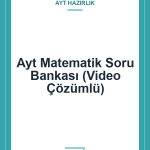 Ayt Matematik Soru Bankası (Video Çözümlü)