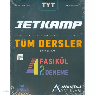 9786057485878-1 Avantaj Tyt Jetkamp Tüm Dersler Soru Bankası - Görsel 1