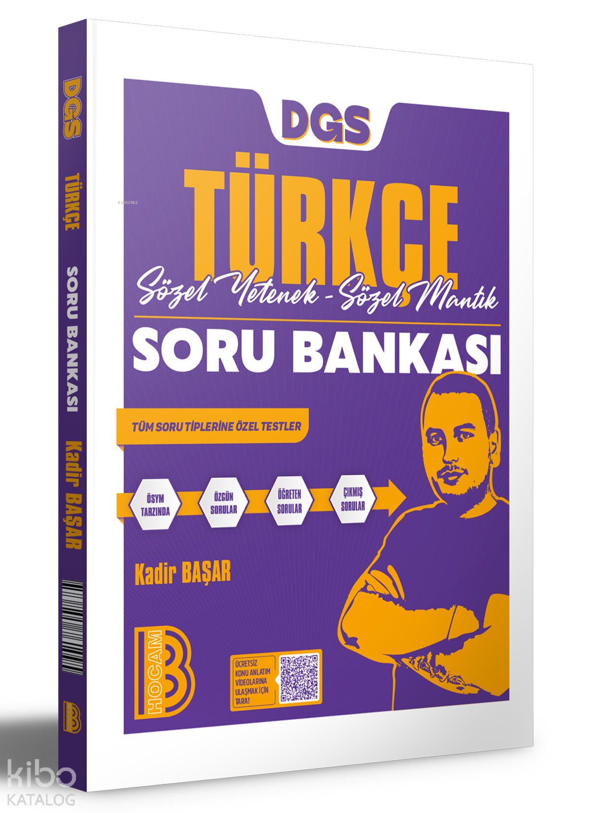 9786255761095-1 Benim Hocam 2026 DGS Türkçe Sözel Yetenek - Sözel Mantık Soru Bankası - Görsel 1