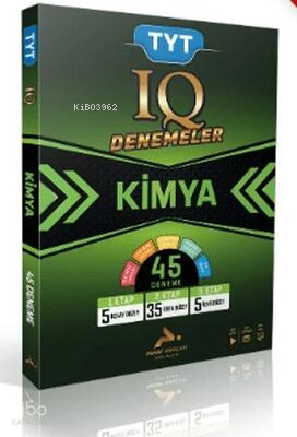 9786256573239 Paraf Yayınları TYT IQ Kimya Video Çözümlü 45 Branş Deneme - Görsel 1