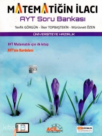 9786257134187 Acil Yayınları AYT Matematiğin İlacı Soru Bankası - Görsel 1