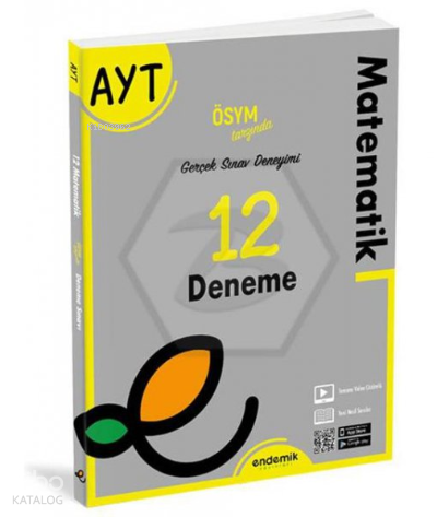 9786257430395-1 2022 Ayt Matematik 12'Li Deneme Sınavı - Görsel 1