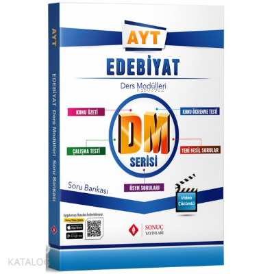 9786257474191-1 Sonuç Ayt Edebiyat Dm Soru Bankası - Görsel 1