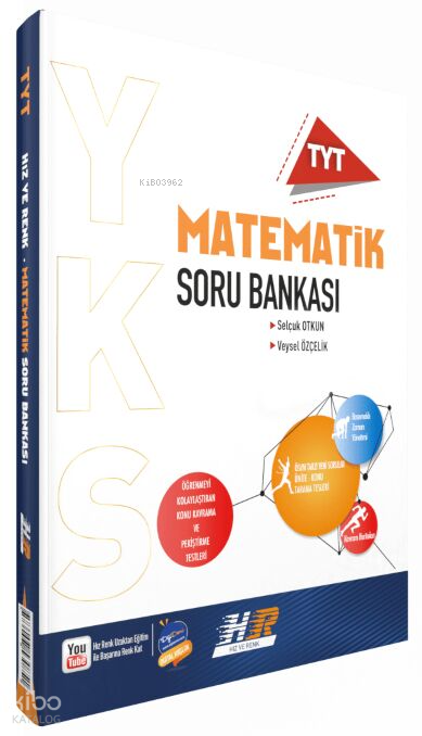 9786257532396-1 Hız ve Renk TYT Matematik Soru Bankası - Görsel 1