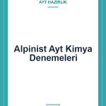 Alpinist Ayt Kimya Denemeleri