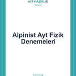 Alpinist Ayt Fizik Denemeleri