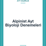Alpinist Ayt Biyoloji Denemeleri
