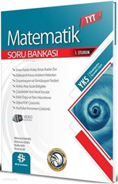 9786258070972-1 Bilgi Sarmal TYT Matematik Soru Bankası - Görsel 1