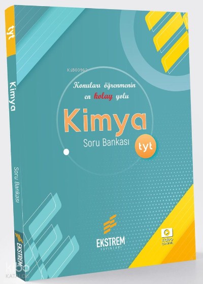 9786258091045-1 EKSTREM YAYINLARI TYT KİMYA SORU BANKASI-YENİ - Görsel 1