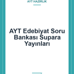 AYT Edebiyat Soru Bankası Supara Yayınları