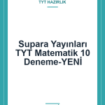 Supara Yayınları TYT Matematik 10 Deneme-YENİ