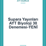 Supara Yayınları AYT Biyoloji 30 Denemesi-YENİ