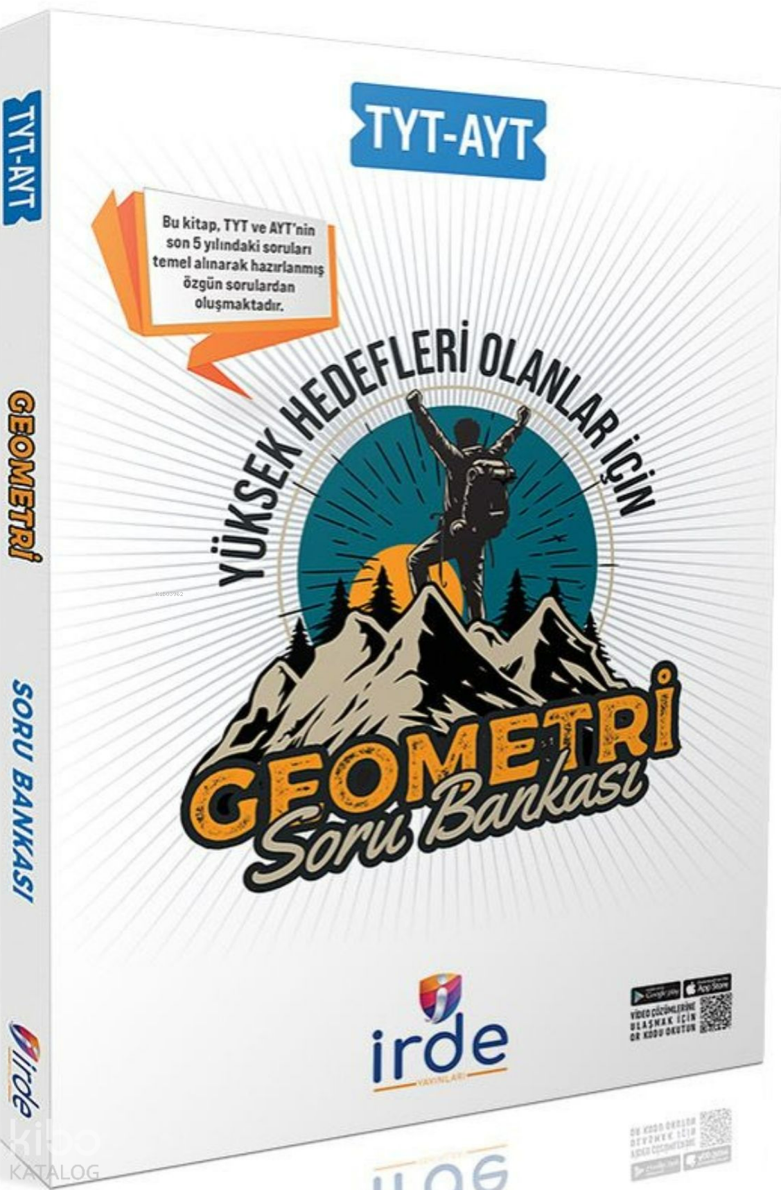 9786258091885 İRDE YAYINLARI TYT-AYT GEOMETRİ SORU BANKASI - Görsel 1