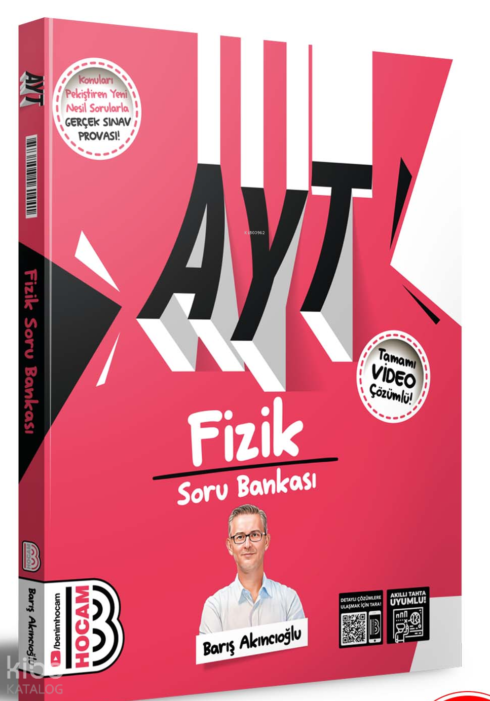 9786258161441-1 AYT Fizik Tamamı Video Çözümlü Soru Bankası - Görsel 1