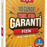 Paraf Akademi TYT 10 Günde Temel Atma Garanti Fizik Video Ders Kitabı