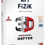 3D Yayınları AYT Fizik Video Destekli Defter