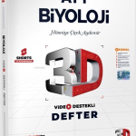 3D Yayınları AYT Biyoloji Video Destekli Defter