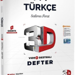 3D Yayınları TYT Türkçe Video Destekli Defter