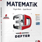 3D Yayınları AYT Matematik Video Destekli Defter