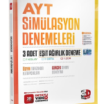 3D Yayınları AYT Eşit Ağırlık 3 lü Simülasyon Genel Deneme